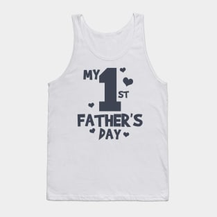 My First Fathers Day Tank Top